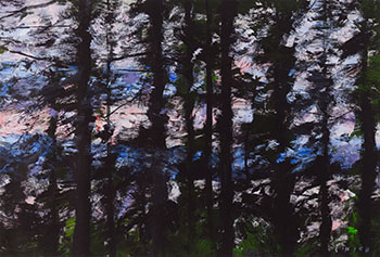 Byway Trees j by Gordon Appelbe Smith