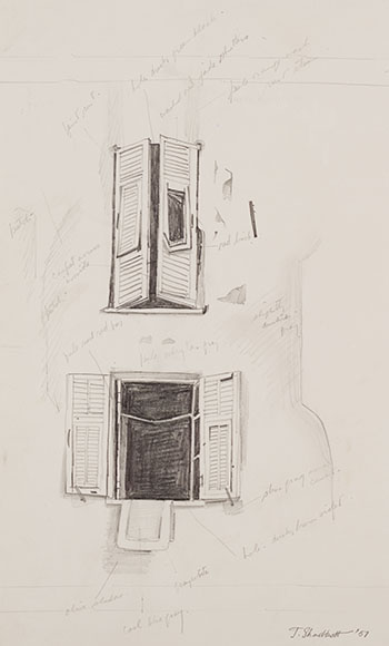 Untitled (Window Shutters) by Jack Leonard Shadbolt