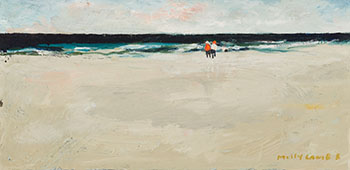 Beach Scene by Molly Joan Lamb Bobak