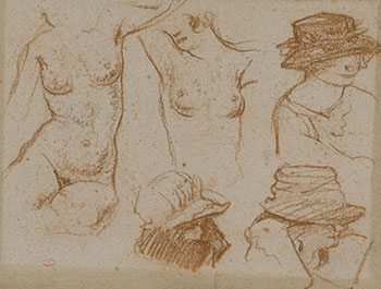 Étude de nus by Clarence Alphonse Gagnon