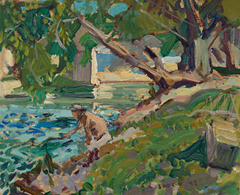 Meadow, Vale, Ontario by Arthur Lismer