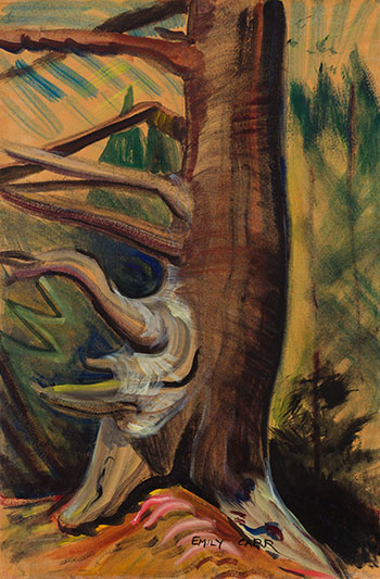 Tree Trunk par Emily Carr