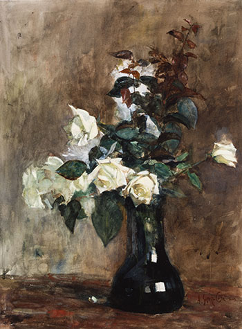 Nature morte aux roses by Marc-Aurèle de Foy Suzor-Coté