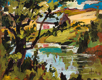 En attendant Ti-Casse au Moulin des Éboulements by Bruno Cote