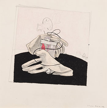 Still Life with Hands and Jar by Ivan Kenneth Eyre