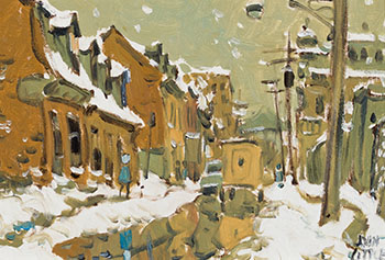 Vitré Street, Montréal by John Geoffrey Caruthers Little