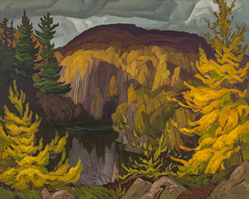 Autumn on the York River by Alfred Joseph (A.J.) Casson