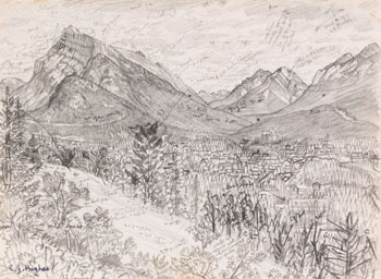 Banff by Edward John (E.J.) Hughes