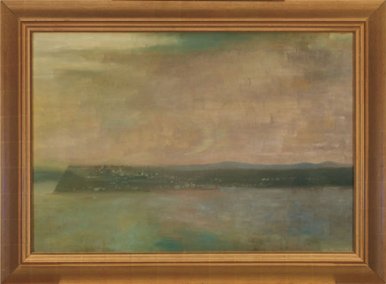 Vue de Québec by Jean Paul Lemieux