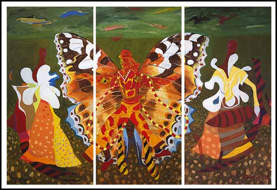 Butterfly Man par Jack Leonard Shadbolt