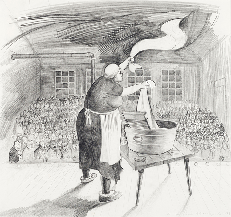 Aunt Rene Sturge (Aunt Rene on Stage) by David Lloyd Blackwood