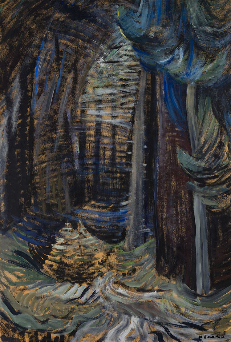 British Columbia Forest par Emily Carr