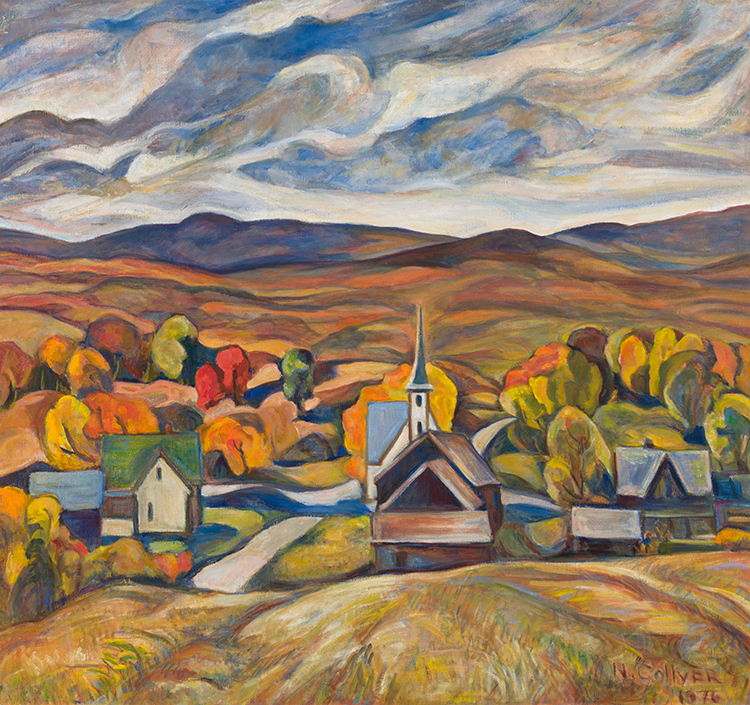 Austin, Eastern Townships, PQ by Nora Frances Elizabeth Collyer