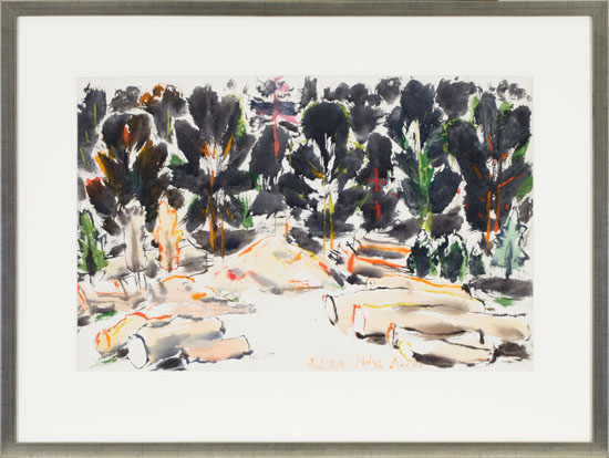 Elm Logs by David Brown Milne