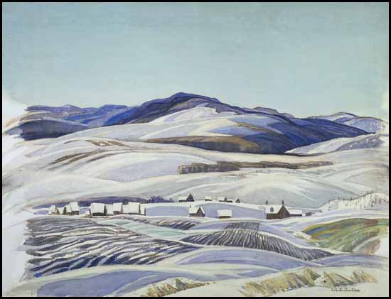 Winter, Matawa by Franklin Carmichael