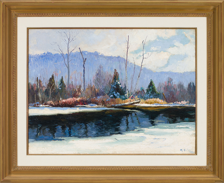 First Snow, Cache River by Maurice Galbraith Cullen