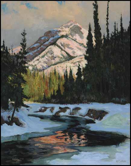 Mount Norquay by Maurice Galbraith Cullen