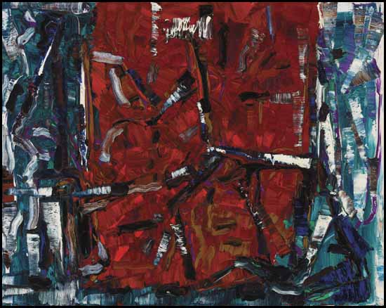 1800 pieds d'altitude by Jean Paul Riopelle