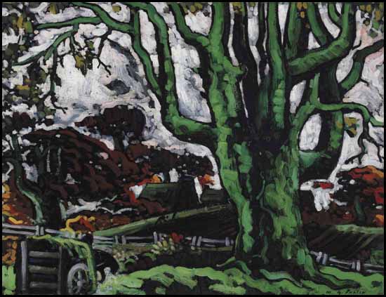 Paysage à Sainte-Rose by Marc-Aurèle Fortin