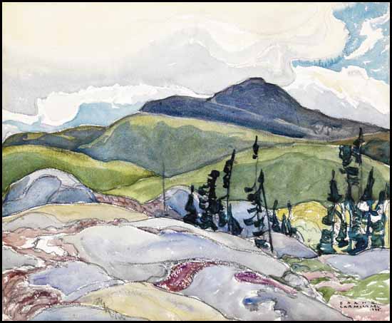 La Cloche Hills by Franklin Carmichael