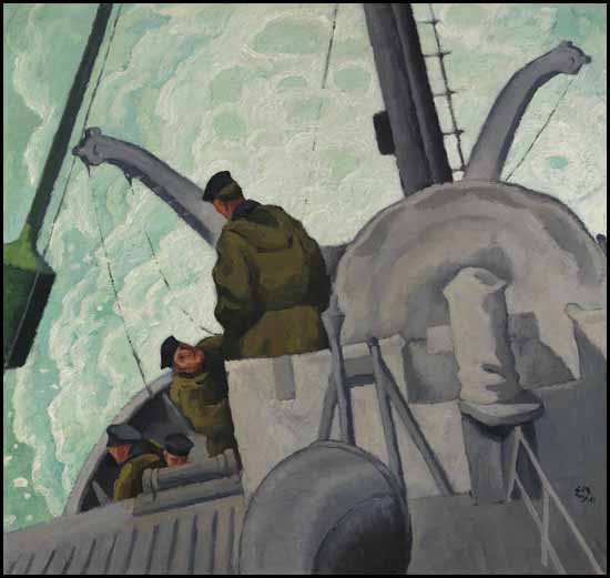 Canadian Minesweeper, East Coast par Edwin Headley Holgate