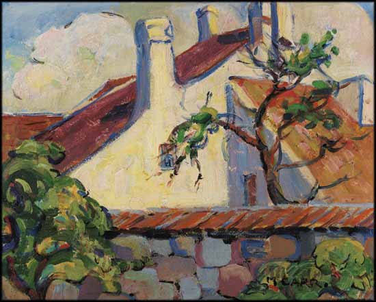 Houses in Brittany par Emily Carr