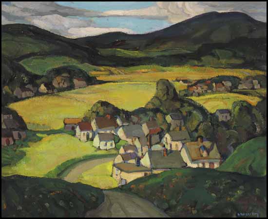 Happy Valley, on the Road Near Ottawa by Henrietta Mabel May