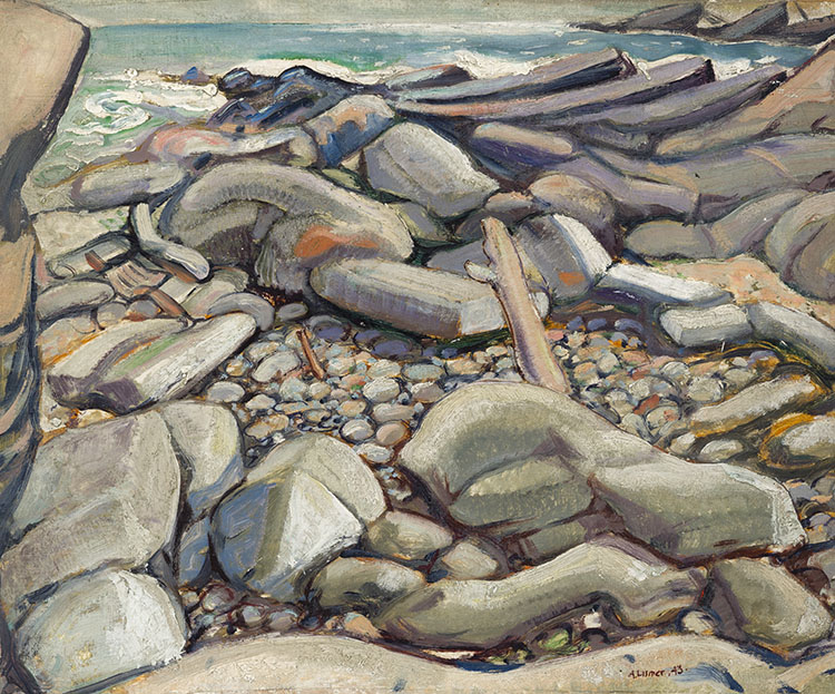 Shoreline, Georgian Bay par Arthur Lismer