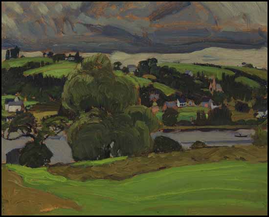 Petite Rivière, Nova Scotia by James Edward Hervey (J.E.H.) MacDonald