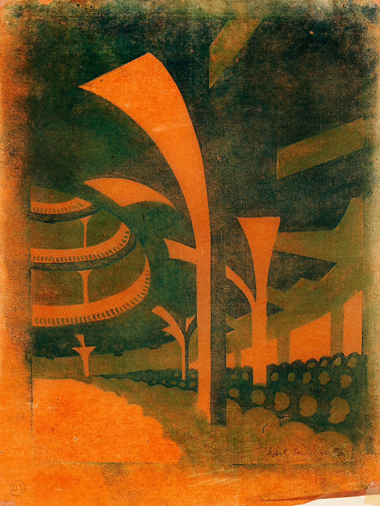 Theatre by Sybil Andrews