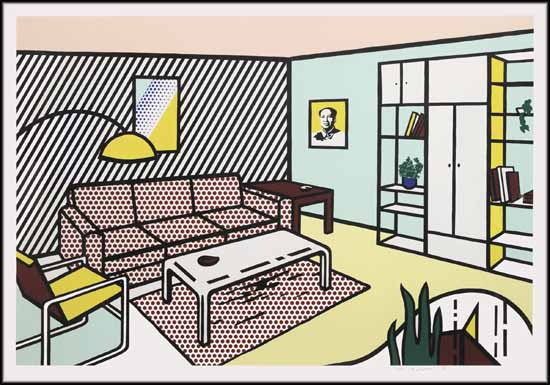 Modern Room Lichtenstein, Roy