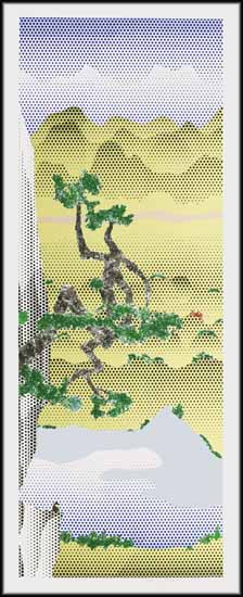 Landscape with Poet Lichtenstein, Roy