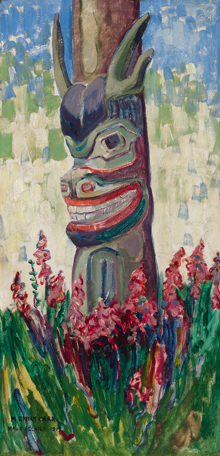 Maude Island Totem par Emily Carr