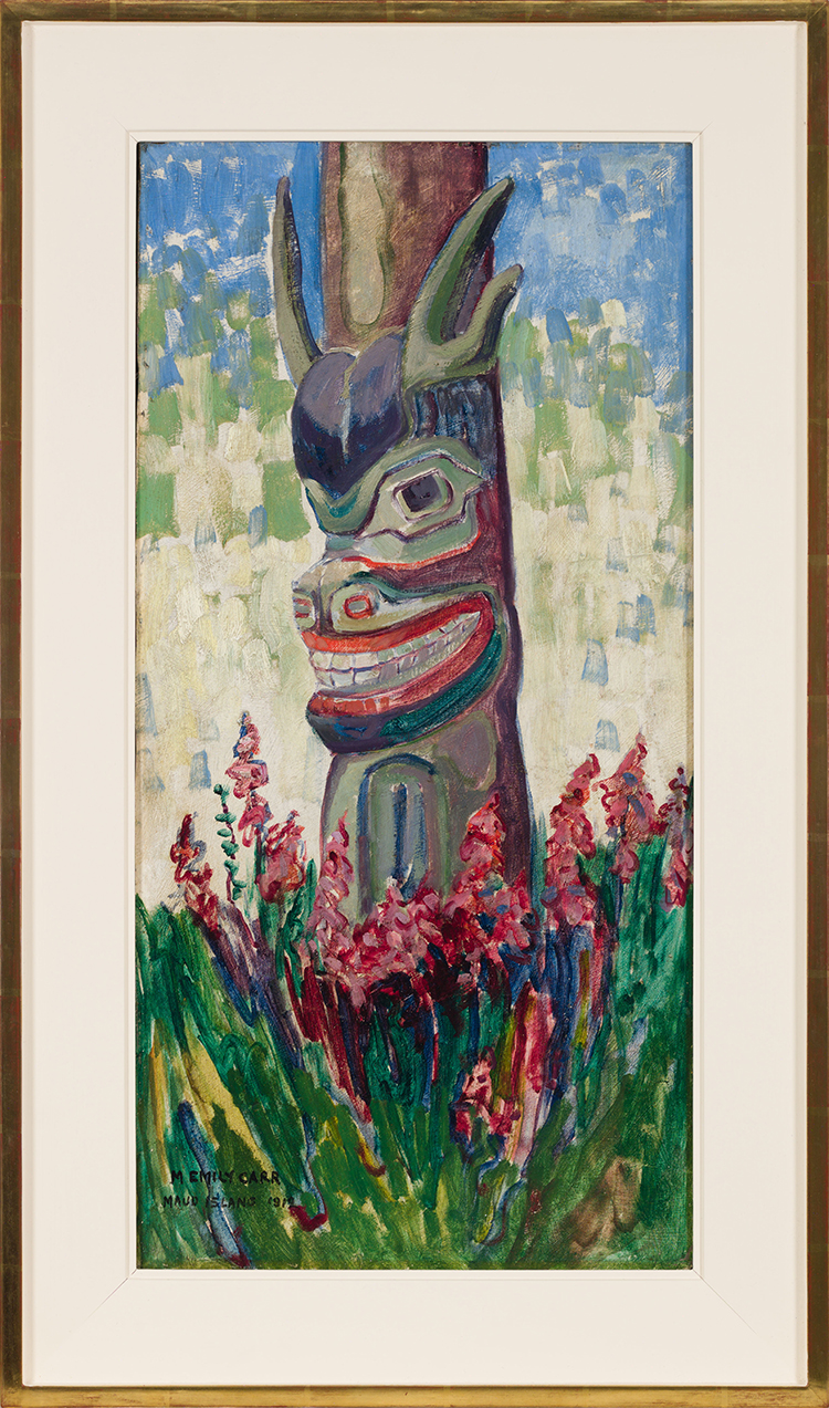 Maude Island Totem par Emily Carr