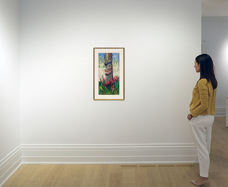 Maude Island Totem par Emily Carr