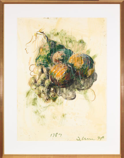Still Life with Grapes and Oranges, 1789 by Antony (Tony) Scherman