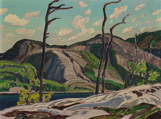 La Cloche, Cranberry Lake by Franklin Carmichael