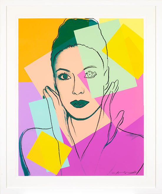Karen Kain (F.S.IIB.236) by Andy Warhol