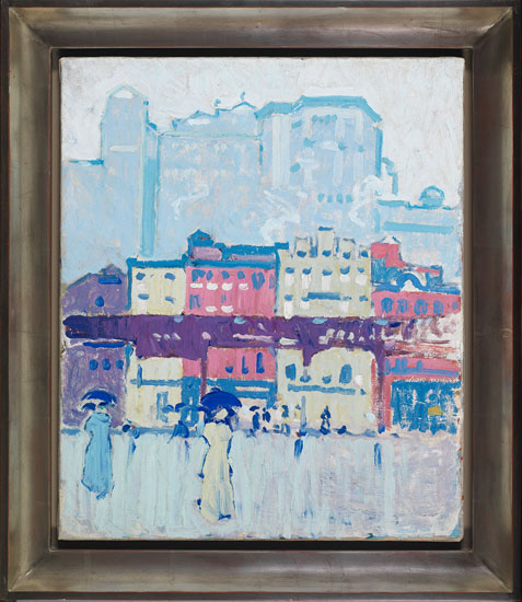 City Rain by David Brown Milne