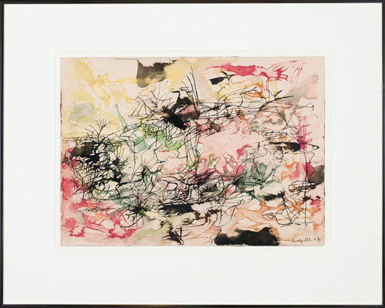 Composition by Jean Paul Riopelle