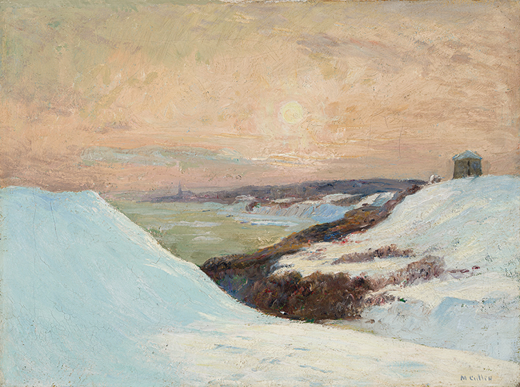 Winter View of Sillery, PQ, from the Plains of Abraham par Maurice Galbraith Cullen