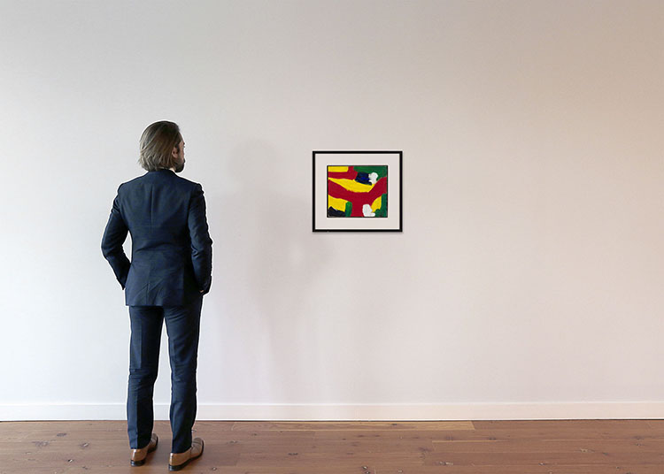 Sans titre by Guido Molinari