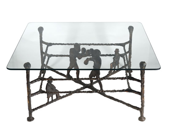 Boxer Table by Joseph Hector Yvon (Joe) Fafard