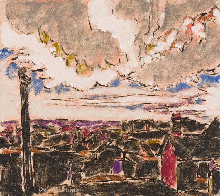 House and Shed (Palgrave) par David Brown Milne