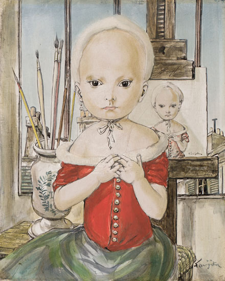 Mon modèle by Léonard Tsuguharu Foujita