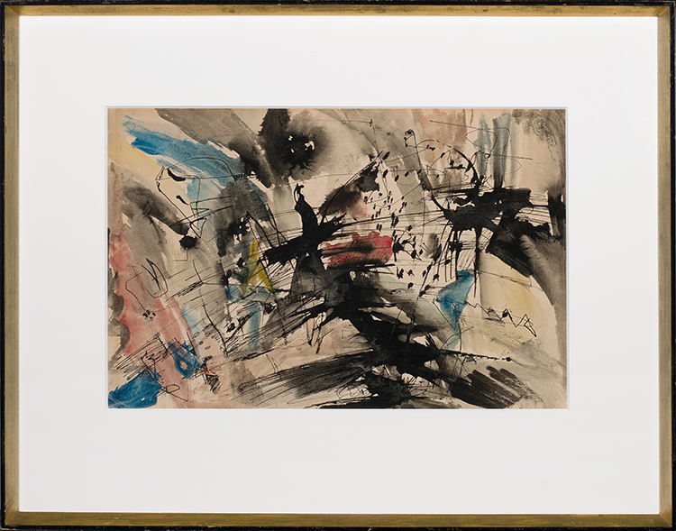 Quand la plume d’autruche devient folle by Jean Paul Riopelle