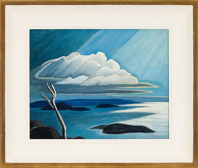 North East Corner of Lake Superior (Lake Superior Sketch XXXVIII) by Lawren Stewart Harris