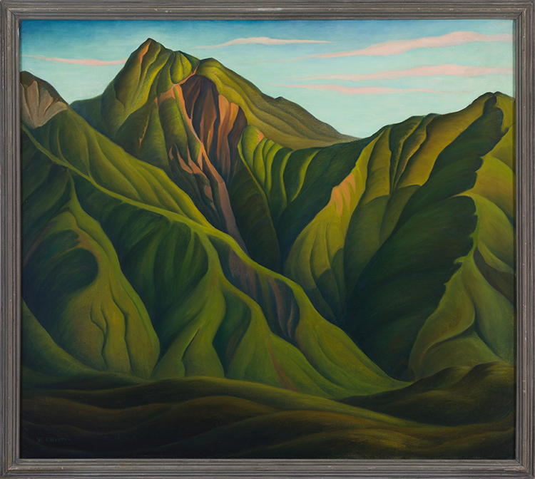 Red Mountain - New Denver by William Percival (W.P.) Weston