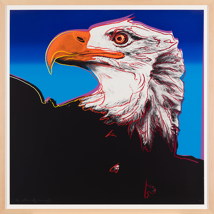 Bald Eagle, from Endangered Species (F.S.II.296) by Andy Warhol