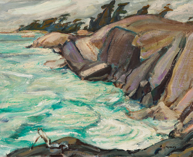 A Summer Gale, Georgian Bay by Arthur Lismer